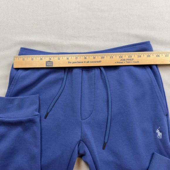 Polo Ralph Lauren Mens Blue Double-Knit Jogger Sweatpants Small 71065230821 - Picture 3 of 10